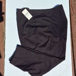 J. Jill Black 2X Stretch Pull On Pants NWT